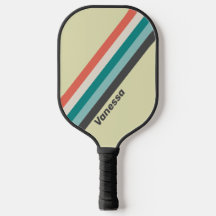 Vintage Pistachio Stripes com Nome