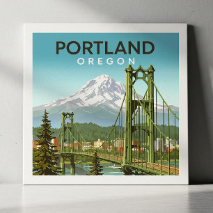 Vintage Portland Oregon