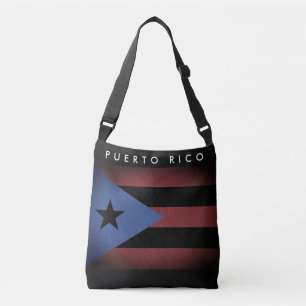 Vintage Porto Rico sinaliza a bolsa de cruzeiro