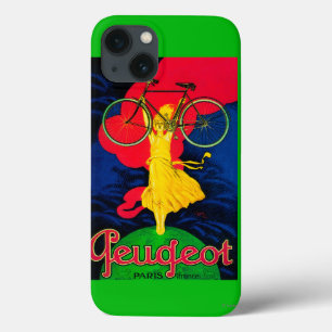 Vintage PosterEurope da bicicleta de Peugeot