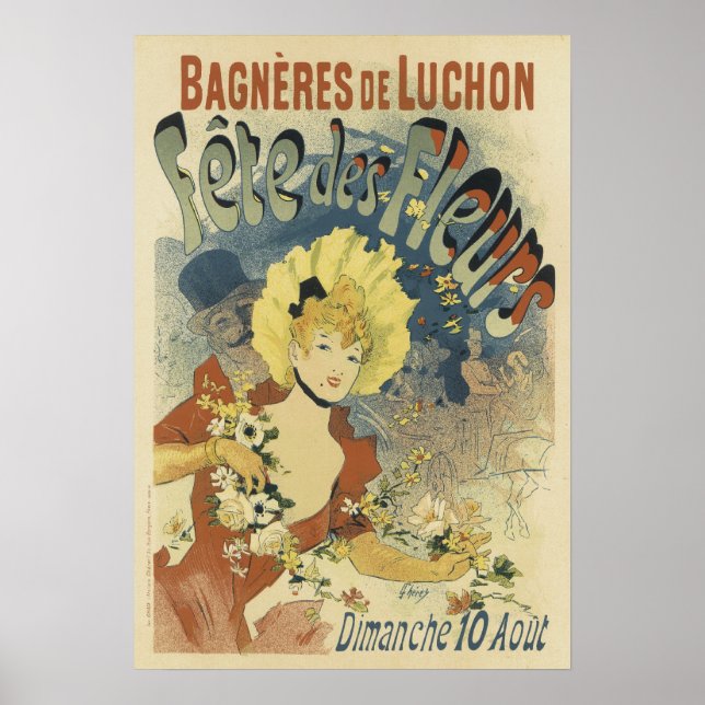 Vintage Posters Franceses - Fleurs (Frente)