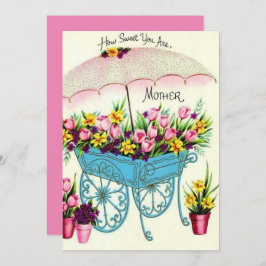 Vintage Quão Doce Você É O Cartão De Férias De Dia