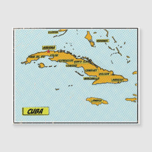 Vintage Quic Book Map De Cuba