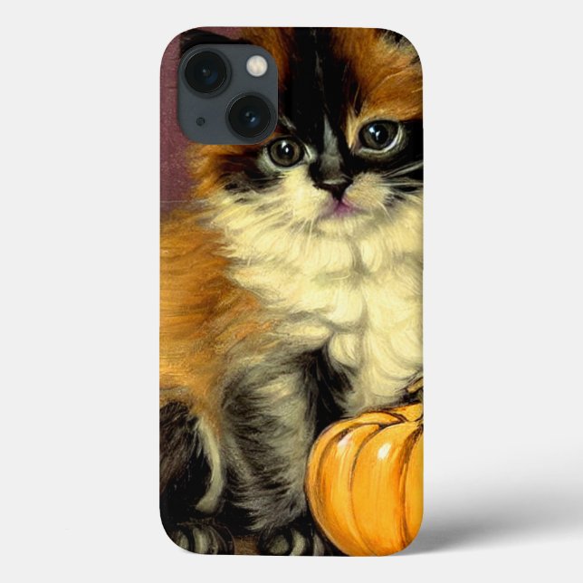 Vintage Ragdoll Halloween Cat (Verso)