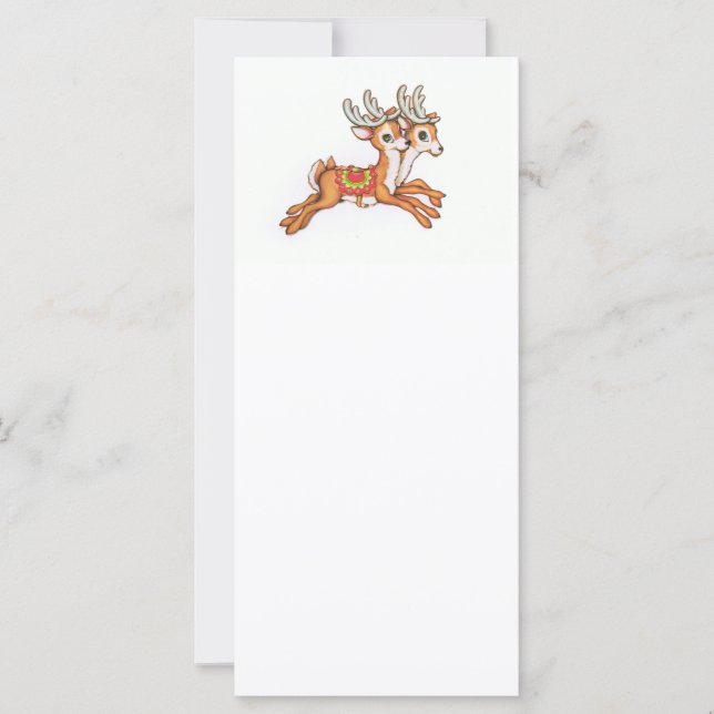 Vintage Reindeer/fofo (Frente)