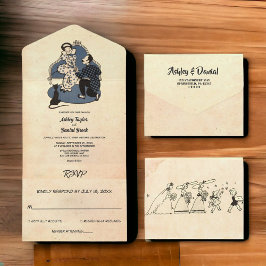 Vintage Retro Antigo Casal Russo Casamento Românti