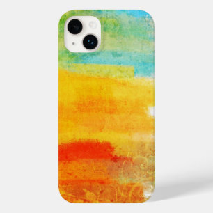 Vintage retro colorido Pintura Abstrato