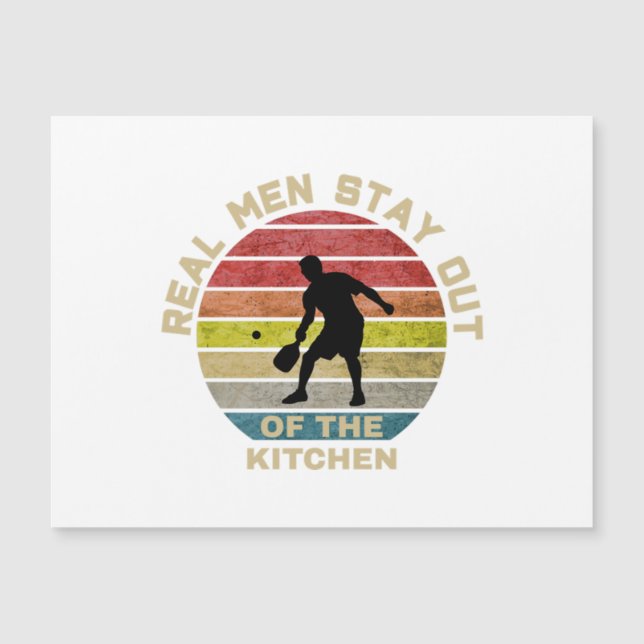 Vintage Retro Pickleball Funny (Frente)