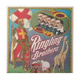 Vintage Ringling Brothers Circus Poster