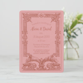 Vintage Rococo - Convites para Casamento