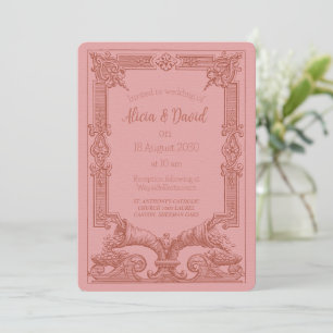 Vintage Rococo - Convites para Casamento