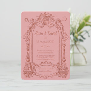Vintage Rococo - Convites para Casamento