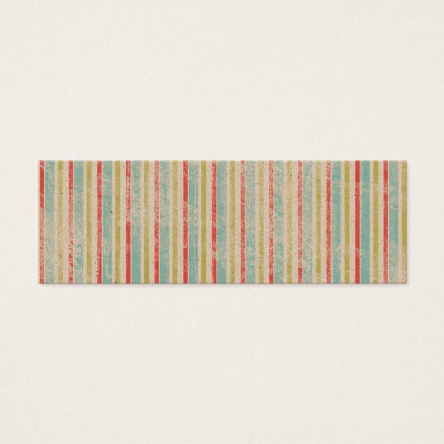 Vintage Rustic Beach Summer Stripes (Frente)