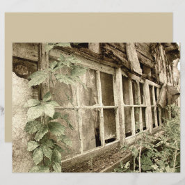 Vintage Rustic Old Wood Barn Windows