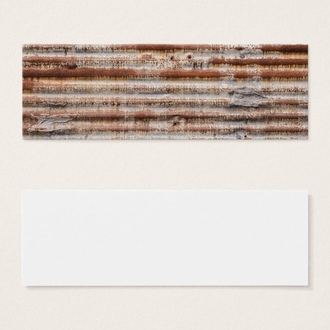 Vintage Rusty Metal (Frente & Verso)