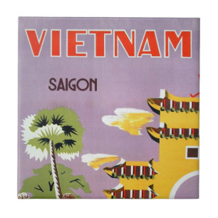 Vintage Saigon Vietnam Viagem