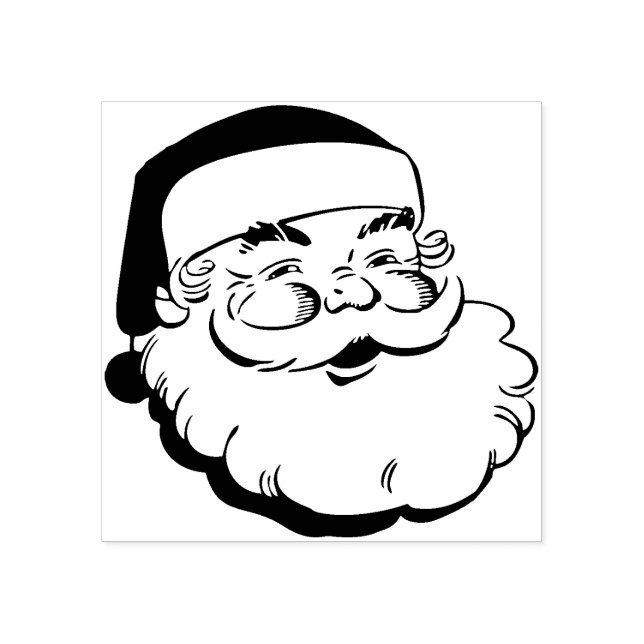 Vintage Santa Claus - Carimbo (Impressão)