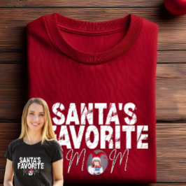 Vintage Santa's Favorite Mom Gift 