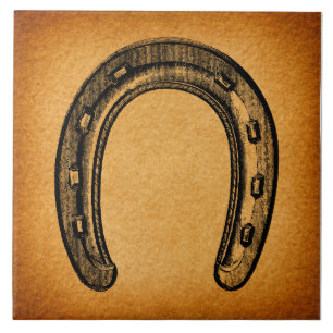 Vintage - Sapato de Cavalo Ocidental