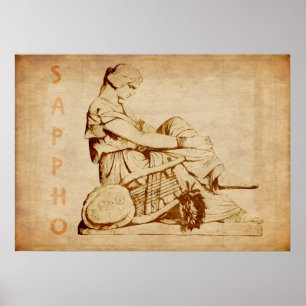 Vintage Sappho Poster