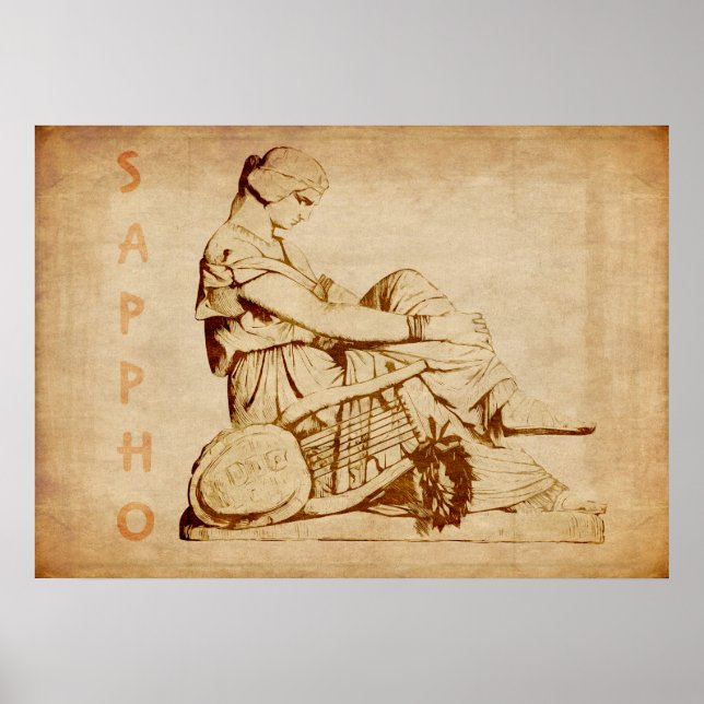 Vintage Sappho Poster (Frente)
