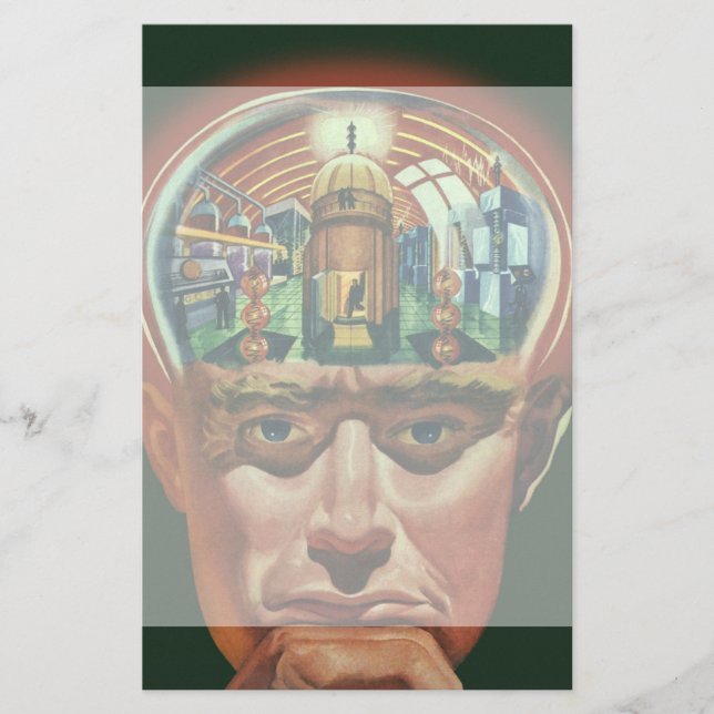 Vintage Science Fiction, Alienígena Brain in Labor (Frente)