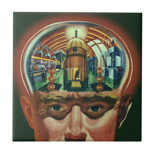 Vintage Science Fiction, Alienígena Brain in Labor (Frente)