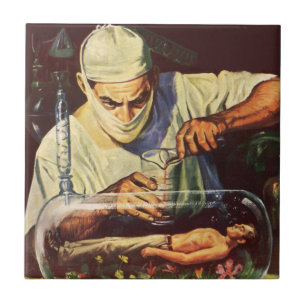 Vintage Science Fiction, Laboratory Mad Scientist