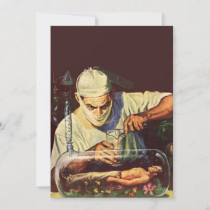 Vintage Science Fiction, Laboratory Mad Scientist