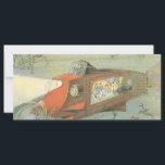 Vintage Science Fiction Steampunk Subsea in Sea<br><div class="desc">Imagem de vintage: futurista Science Fiction steampunk viagem e imagem de transporte. Um submarino vitoriano a viajar debaixo do mar com um grupo de turistas a ver com peixes,  águas-vivas e outras espécies marinhas. Um clássico design de ficção científica de quadrinhos retrô do futuro.</div>