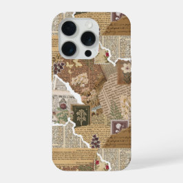 Vintage Scrapbook Collage Aesthetic phone case