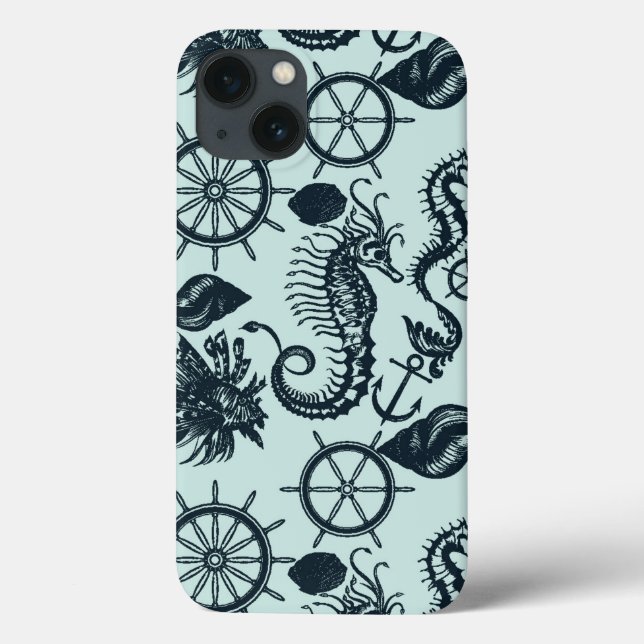 Vintage Sea Animal Pattern (Verso)