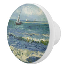 Vintage Seascape perto de Les Saintes-Maries-de-la