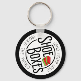 Vintage Shoebox Party Chaveiro