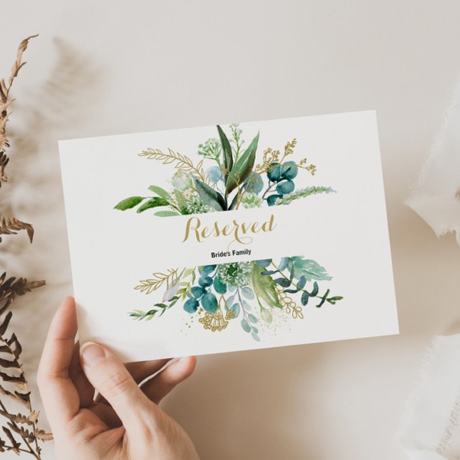 Vintage - Símbolo Reservado de Eucalipto Dourado e (Criador carregado)