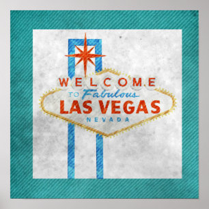 Vintage - Sinal de Vegas Poster