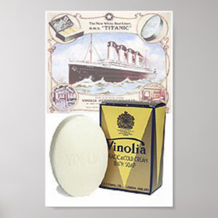 Vintage Soap Ad Impressão