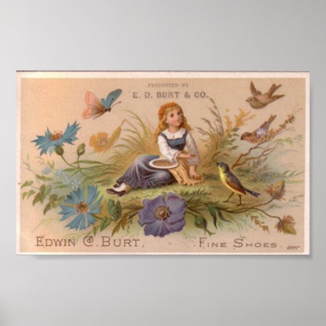 Vintage Soap Ad Impressão (Frente)