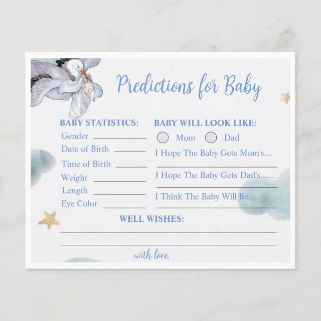 Vintage Special Delivery Storages Desejos para Beb (Frente)