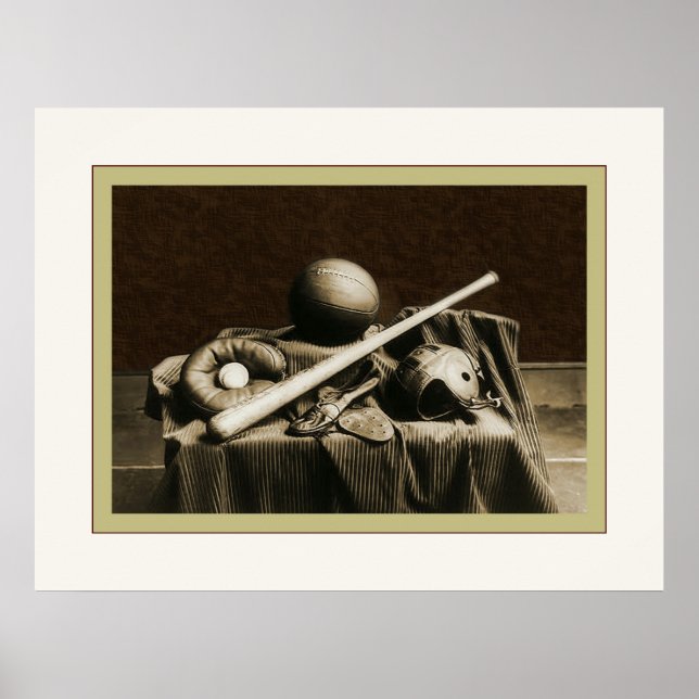 Vintage Sports Poster (Frente)