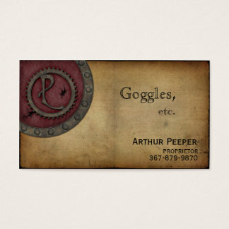 Vintage Steampunk Monographic Claret P