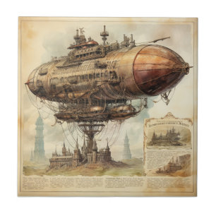 Vintage Steampunk Zeppelin (10)