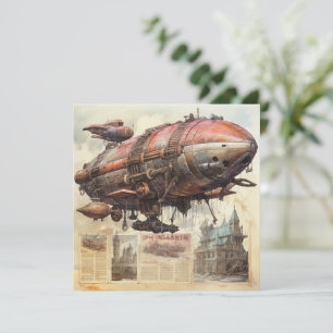 Vintage Steampunk Zeppelin (9)