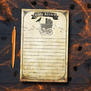 Vintage Stroller Halloween - Conselhos de Chá de 