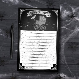 Vintage Stroller Halloween - Conselhos de Chá de f