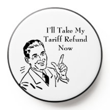 Vintage Tariff Refund Check