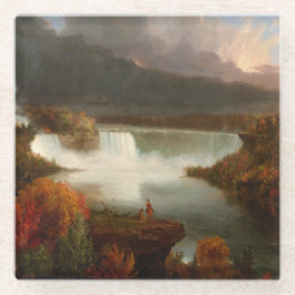 Vintage Thomas Cole Distante Vista das Cataratas d