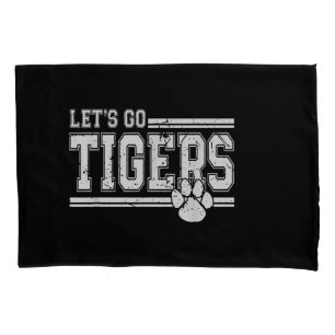 Vintage Tigers School Sports Name Retro