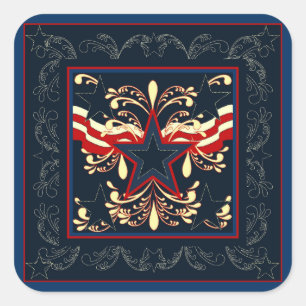 Vintage toda a etiqueta americana