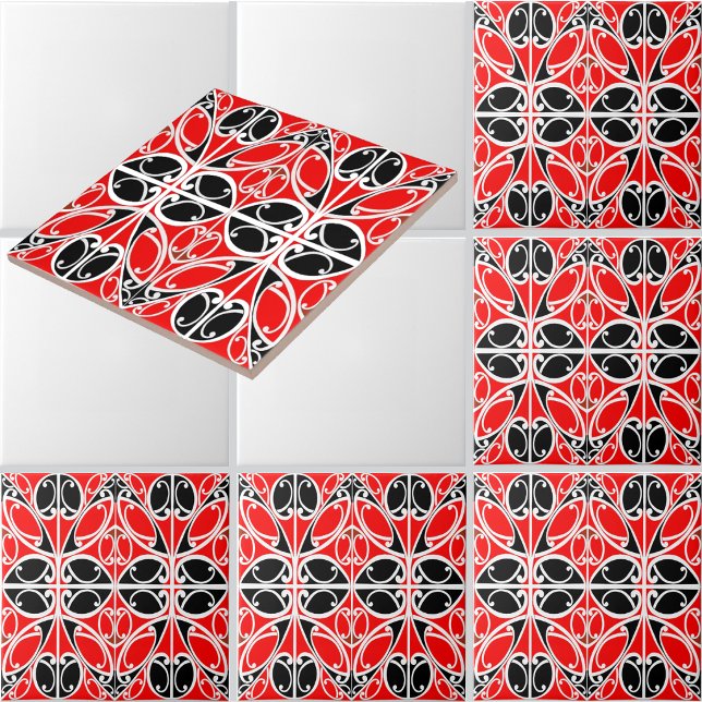 Vintage Traditional  Maori Tribal Art Pattern (Criador carregado)